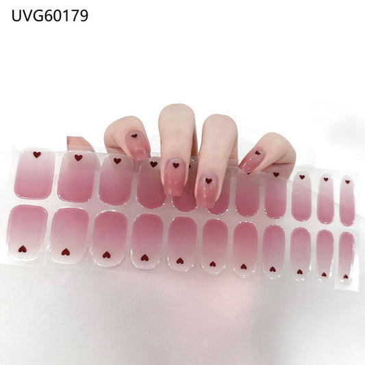 ins UV gel nail sticker UVG60179