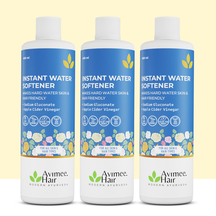Instant Water Softener for Hair Loss Due to Hard Water Pack Of 3