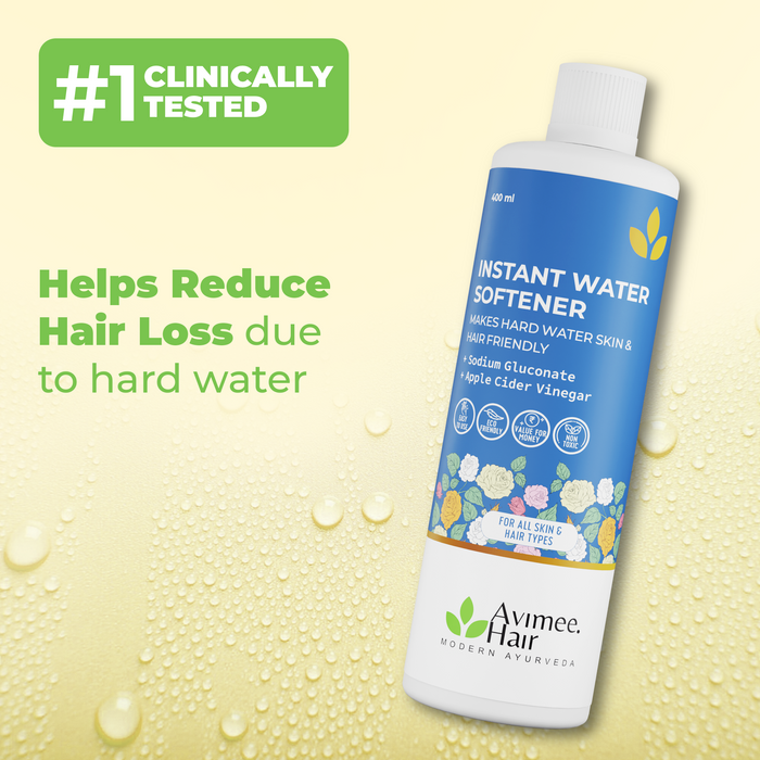 Instant Water Softener for Hair Loss Due to Hard Water Pack Of 3
