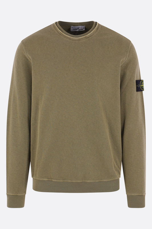 jersey sweatshirt with logo badge