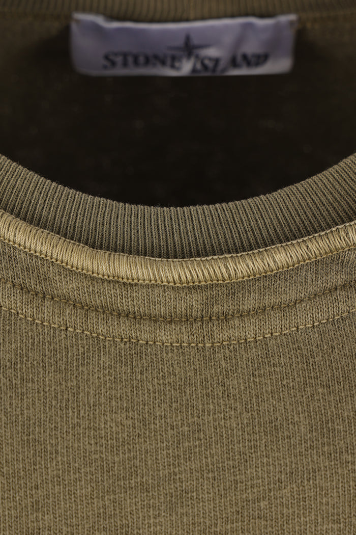 jersey sweatshirt with logo badge