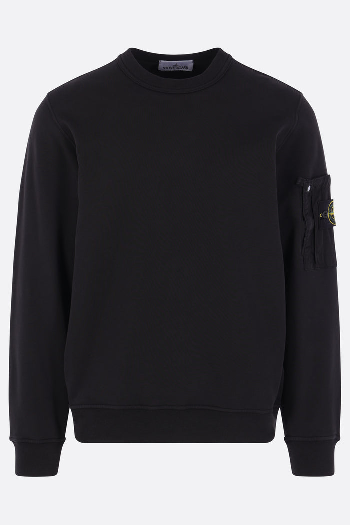 jersey sweatshirt with pocket