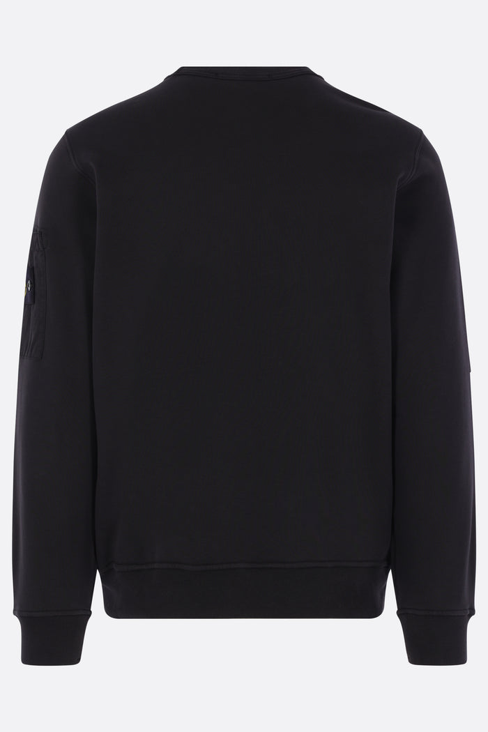 jersey sweatshirt with pocket