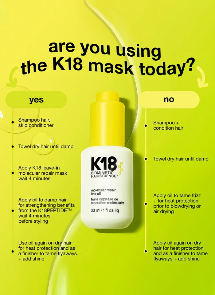 K18 Molecular Repair Oil NEW!