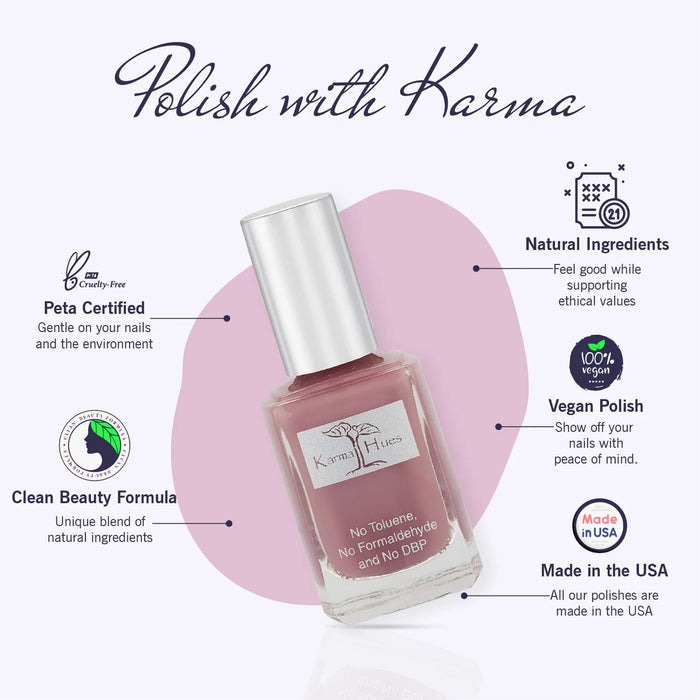 Karma Organic Spa - Wine O'Clock - Nail Polish