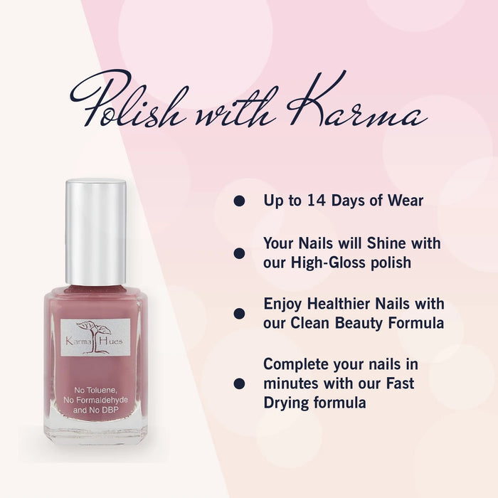 Karma Organic Spa - Wine O'Clock - Nail Polish