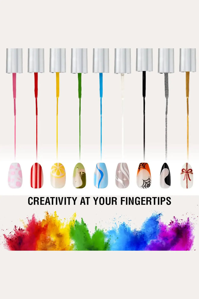 KISS NEW YORK PRECISION BRUSH NAIL ART LINER KISS NEW YORK