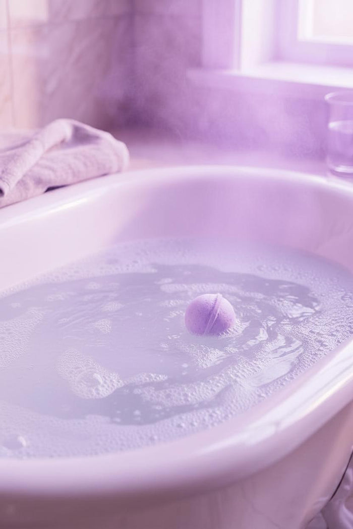 Lavender Magnesium Bath Bomb | Relax & Restore