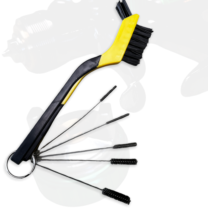 LiME LiNE 6 pc Solvent Proof Gun Cleaning Brush Set