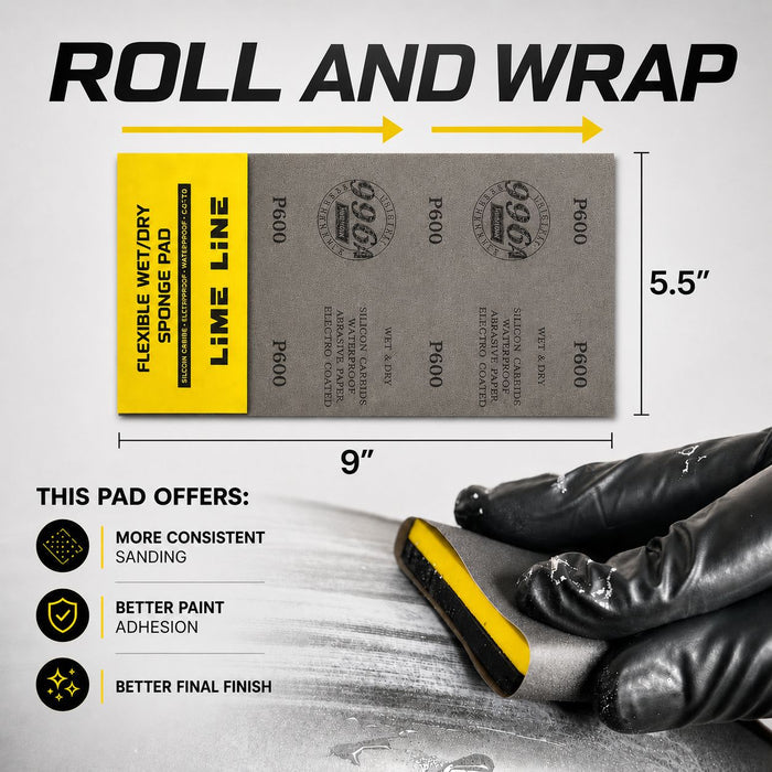 LiME LiNE Flexible Wet or Dry Sanding Pad