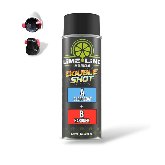 LiME LiNE High Gloss 2K Clearcoat Spray/Aerosol Can Automotive 2 Part Professional Finish