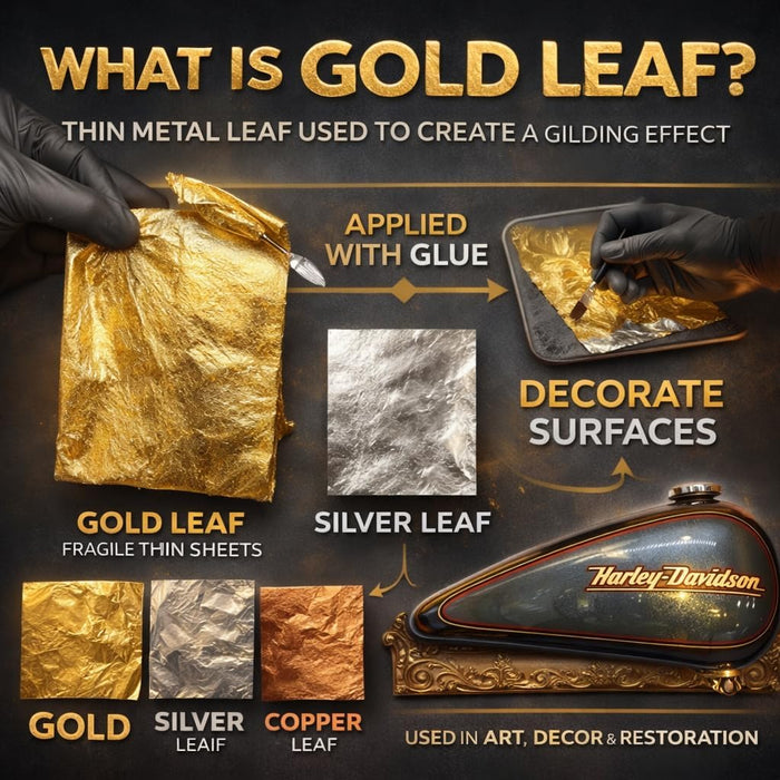 LiME LiNE Spinable Leafing Sheets - Gold - Silver - Copper - 100 pack