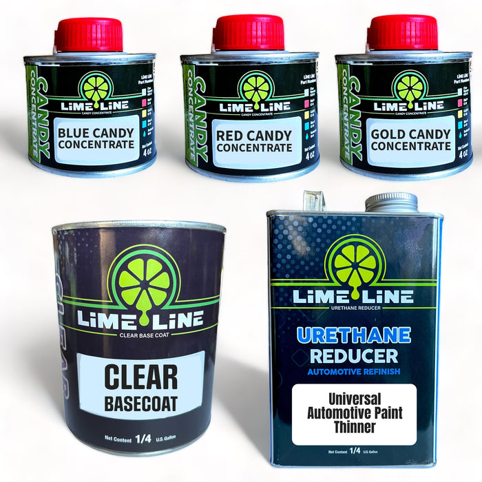 LiME LiNE Ultimate Candy Pack with Clear Base and Urethane Reducer