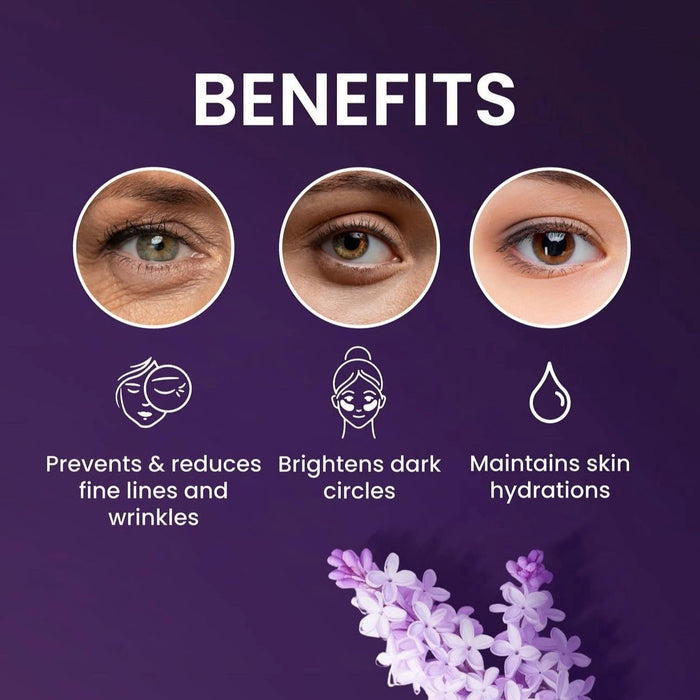 Luxe Organix Advanced Retinol + Bakuchiol Deep Wrinkle Eye Contour Overnight Cream 12g كريم لوكس أورجانيكس المتطور لعلاج التجاعيد العميقة حول العين مع الريتينول والباكوتشيول طوال الليل - Princess Cosmetics Qatar