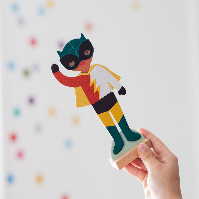 Magnetic Dress Up Kit - Superheroes