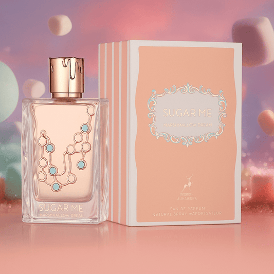 Maison Alhambra Sugar Me Marshmallow Dream 100ml ميزون الحمراء، سكرني، حلم المارشميلو - Princess Cosmetics Qatar