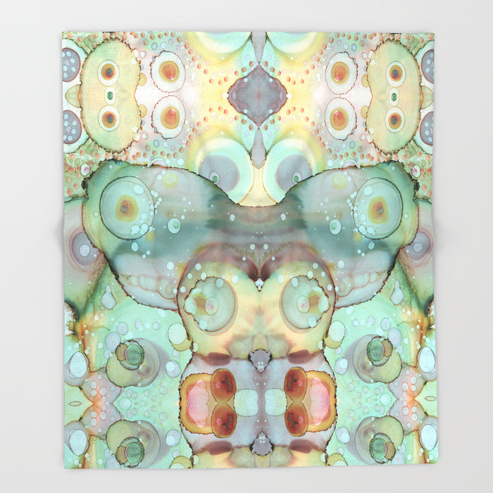 'Mermaid Tail' Fleece Blanket — C. Cambrea, Sincerely Joy