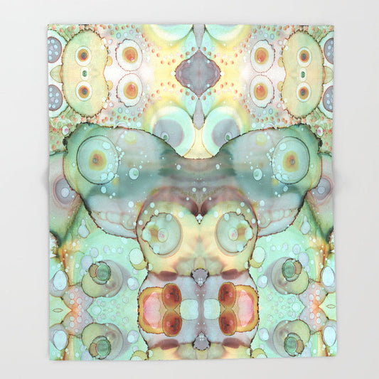 'Mermaid Tail' Fleece Blanket — C. Cambrea, Sincerely Joy