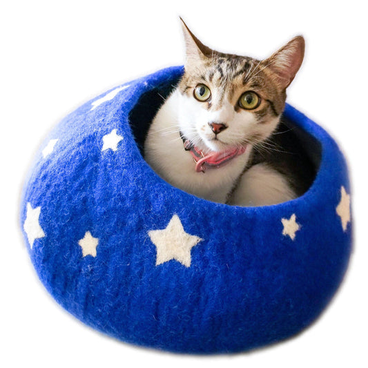 Friendsheep Midnight Stars Eco Kitty Cave