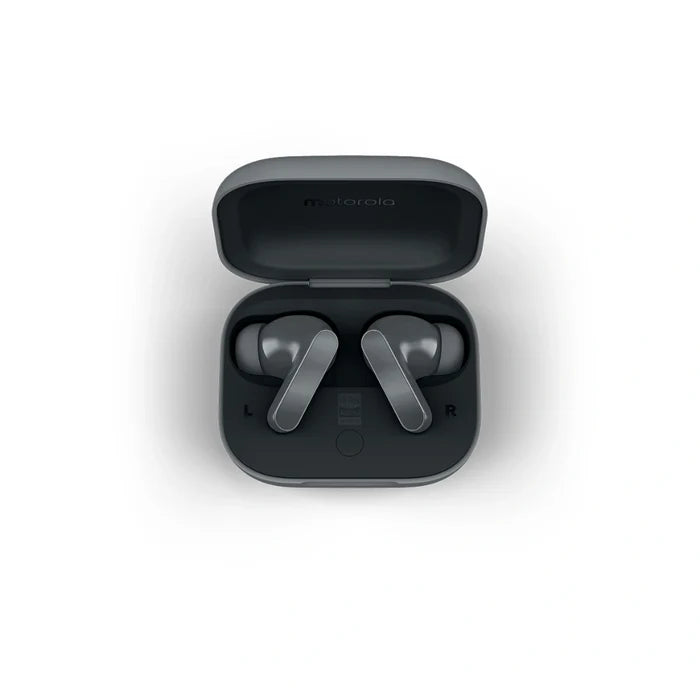 Moto Buds Bass | Up to 43 hours of Playtime | Up to 50dB | Transparency | Adaptive | Noise Cancellation | Water-Repellent Design
