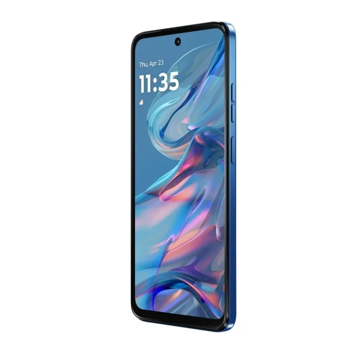 Motorola G45 5G  | 6.5" FHD+ Display | Snapdragon 6 Gen1 Processor | 50MP Camera | 16MP Front Camera | 5000mAh Battery | 33W Charging side view
