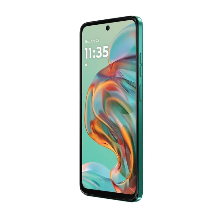 Motorola G45 5G  | 6.5" FHD+ Display | Snapdragon 6 Gen1 Processor | 50MP Camera | 16MP Front Camera | 5000mAh Battery | 33W Charging side view