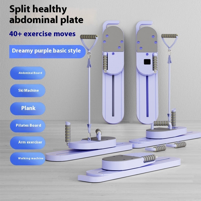 Multifunctional Split Pilates Fitness Board Training Equipment