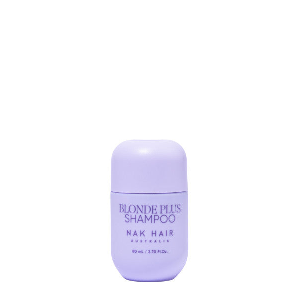NAK Hair BLONDE PLUS Shampoo TRAVEL 80ml