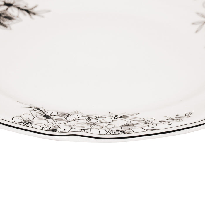 Ontbijtbord - Les Fleurs - Newbone China - Ø19,5cm