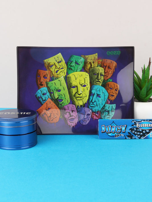 Ooze Mood Swings - Glass Rolling Tray | One Colour-Image 1