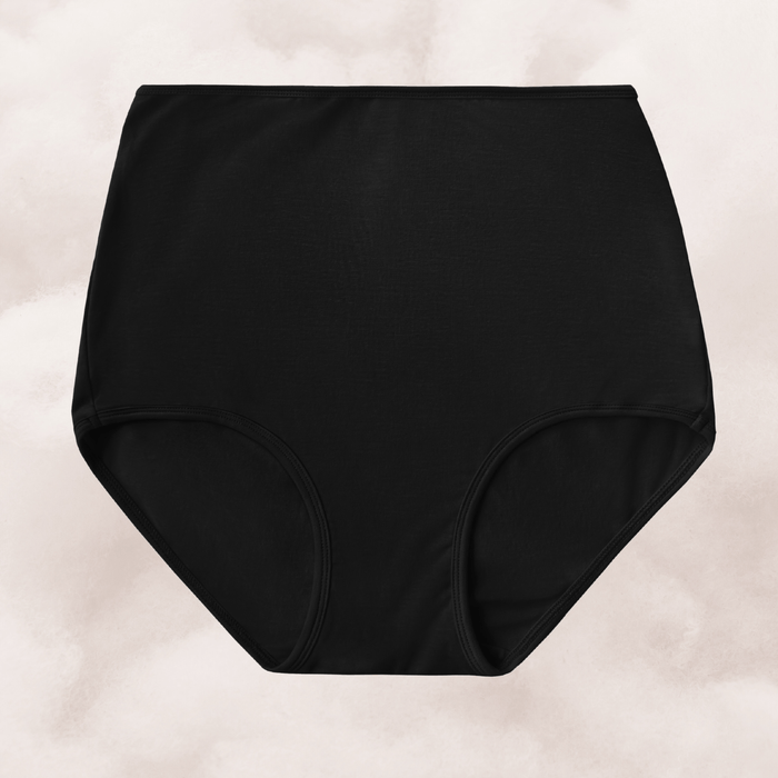 PROCLAIM Black / S Organic Cotton High-Rise Brief - PRE-ORDER