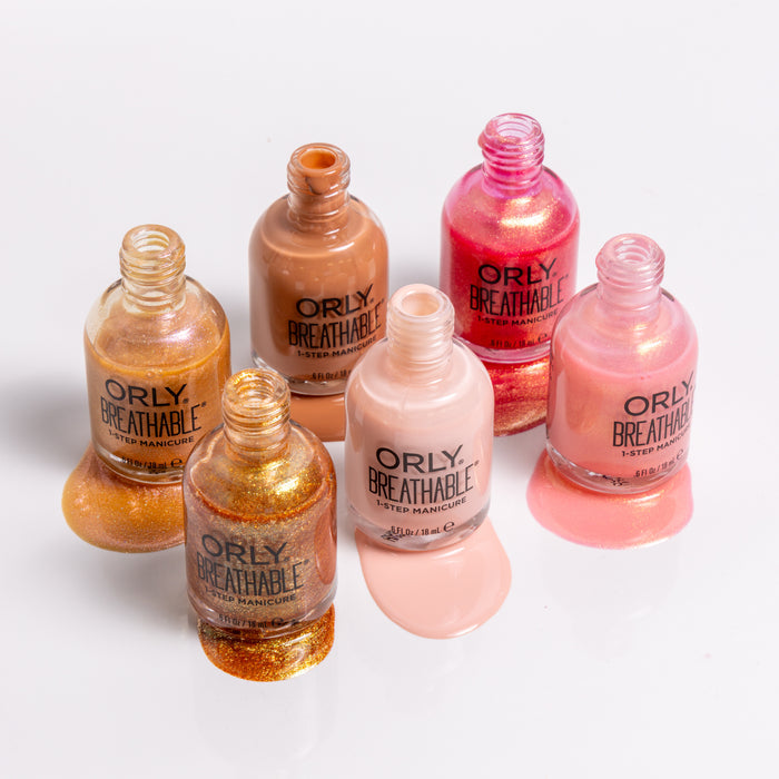 ORLY Glow & Behold Breathable Nail Polish Collection - 6 Piece