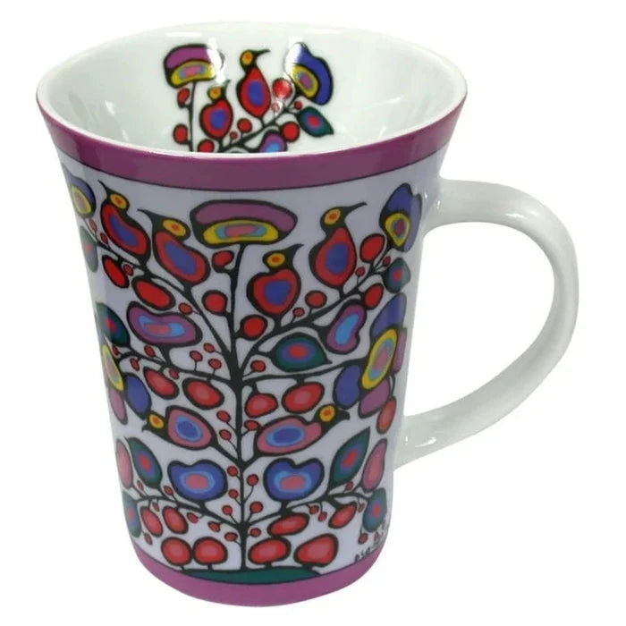OSCARDO 10oz Porcelain Mug - Woodland Floral