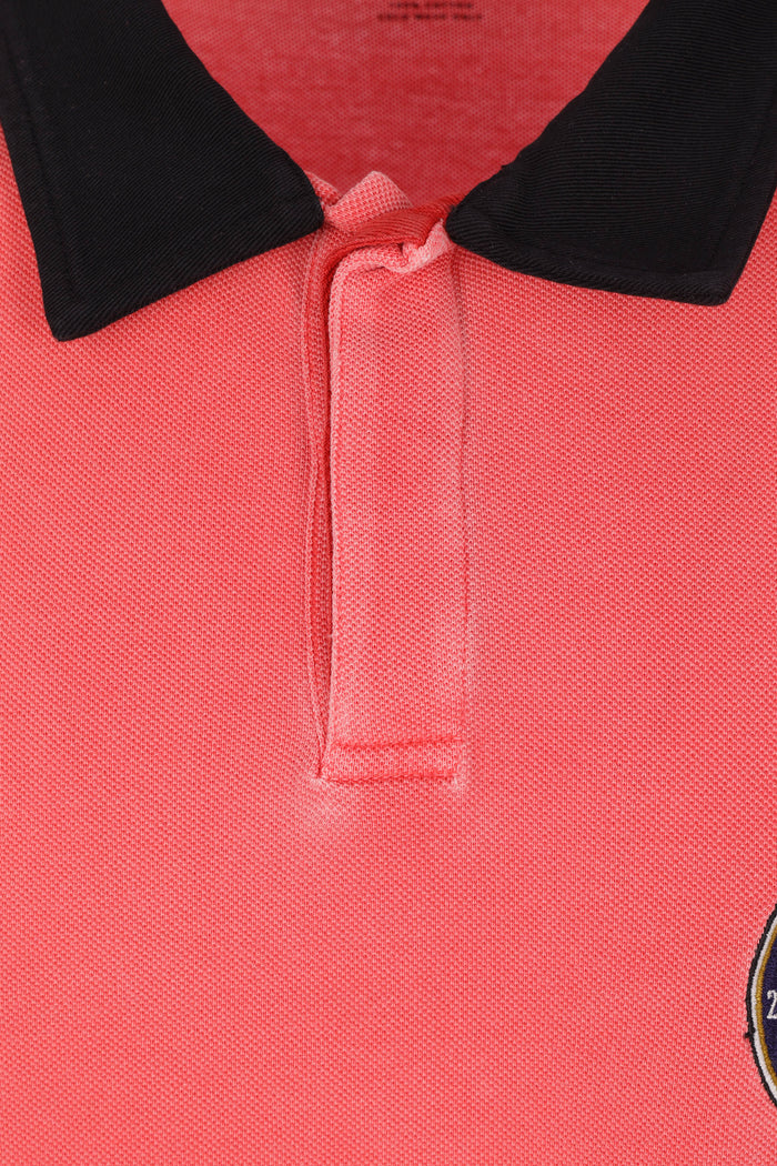 oversized polo shirt in piquet