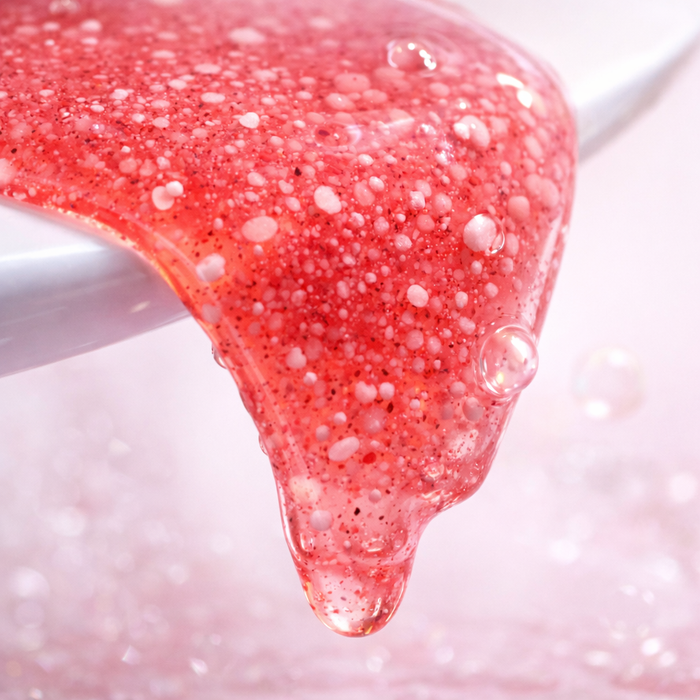 P+50 Bloom Gluta Berry Brightening Exfoliating Shower Gel Scrub (1000ml)