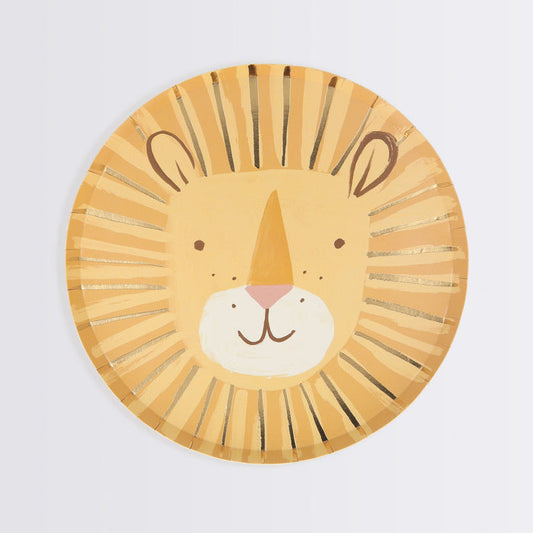 Paper Plate - Lion
