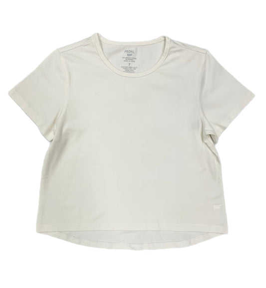 Pedal Off White Tee