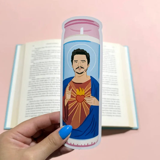 Pedro Candle Die Cut Bookmark