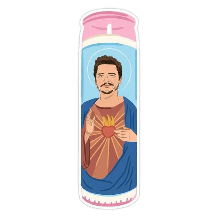 Pedro Candle Die Cut Bookmark