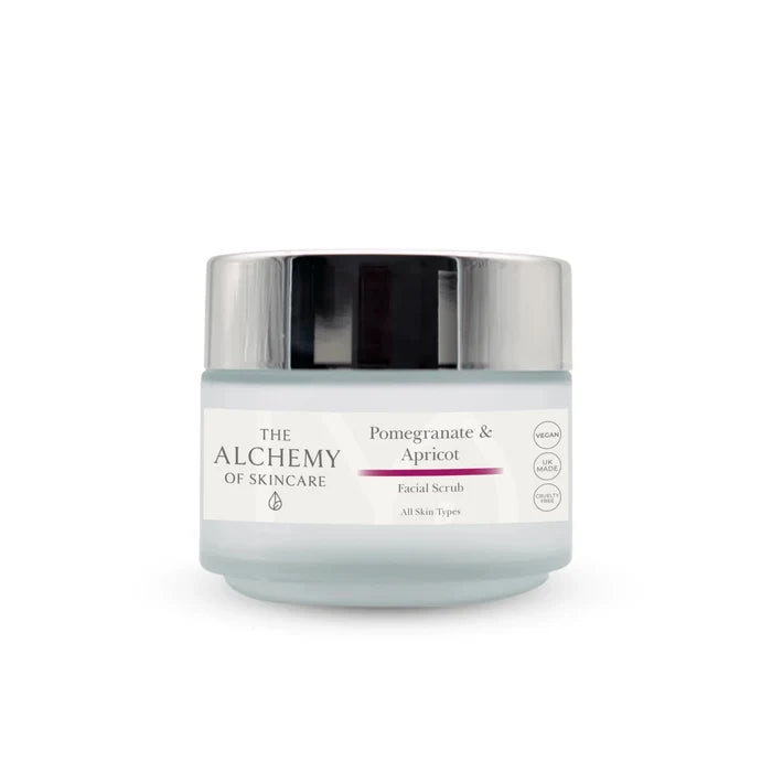 Pomegranate & Apricot Facial Scrub Skin Polish skincare