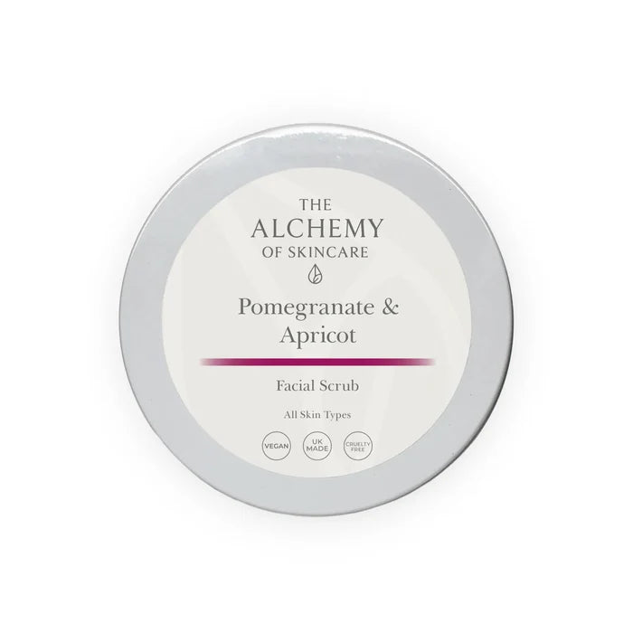 Pomegranate & Apricot Facial Scrub Skin Polish skincare