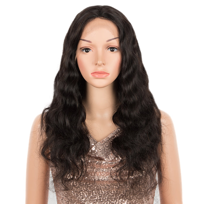 human hair lace wigs with baby hair for sleek black style