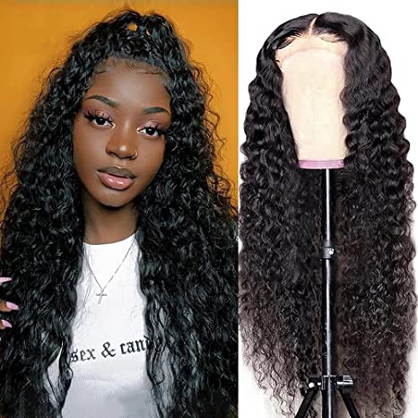 qvr wigs virgin human hair 13x6 lace frontal deep curly