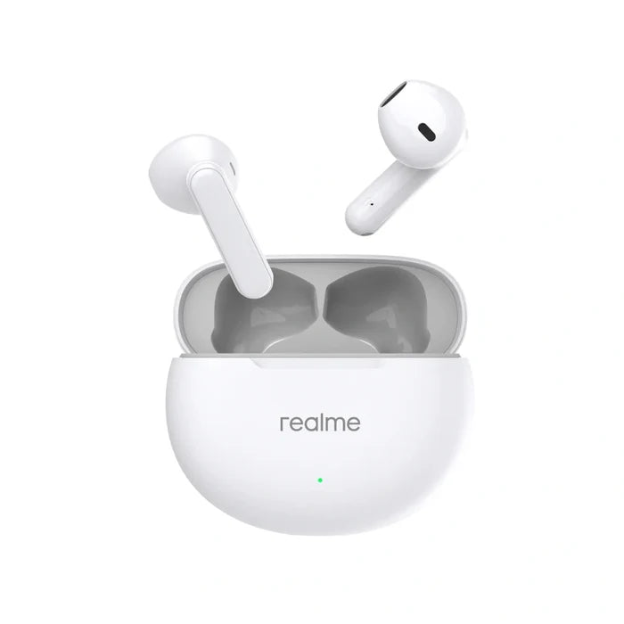 Realme Buds T01 TWS | Smart Touch | 28hrs Total Playback | PET Diaphragm | 88ms Super-Low Latency | AI Environmental Noise Cancellation | Google Fast Pairing | IPX4 Water Resistance