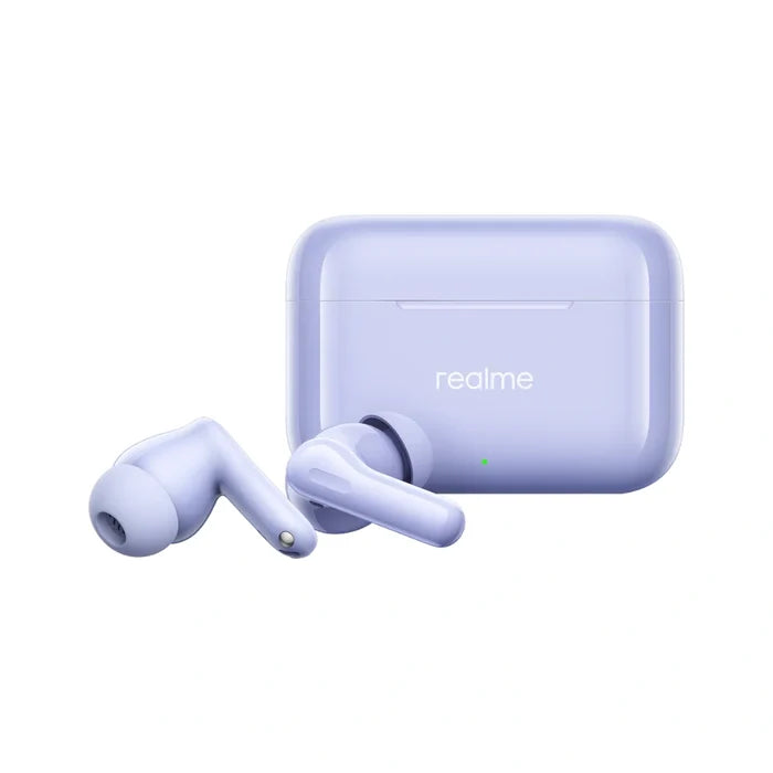 Realme Buds T200 |True Wireless Earbuds | Bluetooth v5.4 | Water Resistance | 3D Spatial Audio Effect | 50 hrs Of Playback | Active Noise Cancellation | Dynamic Audio