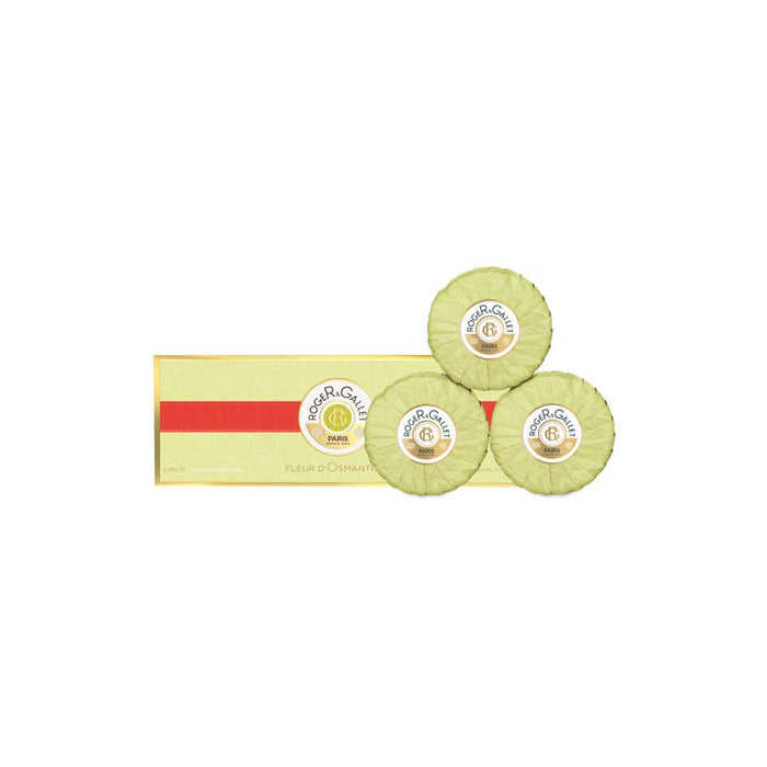 Roger & Gallet Fleur D'Osmanthus Perfumed Soap Pack of 3