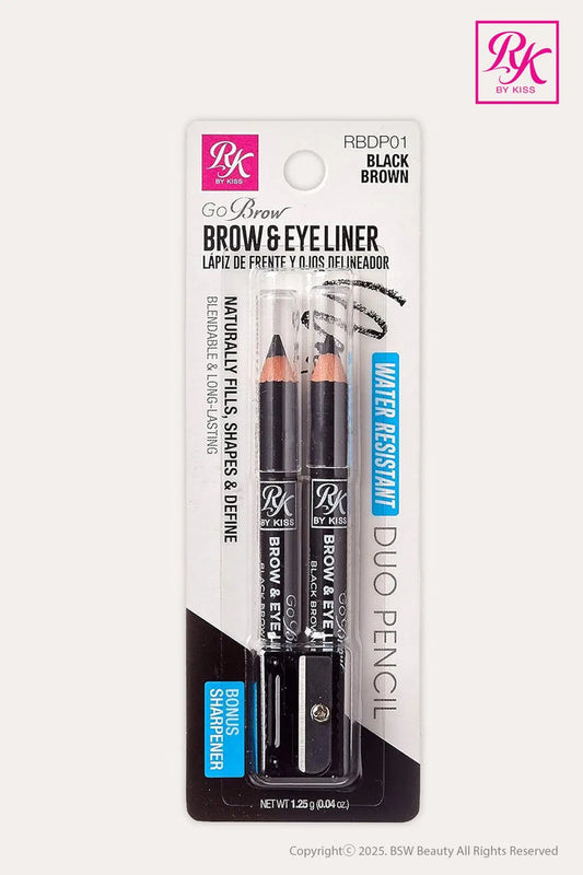 RUBY KISS BY KISS GO BROW DUO PENCIL - BSW BEAUTY CANADA