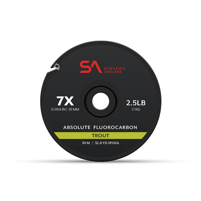 Scientific Anglers Absolute Fluorocarbon Tippet 100M