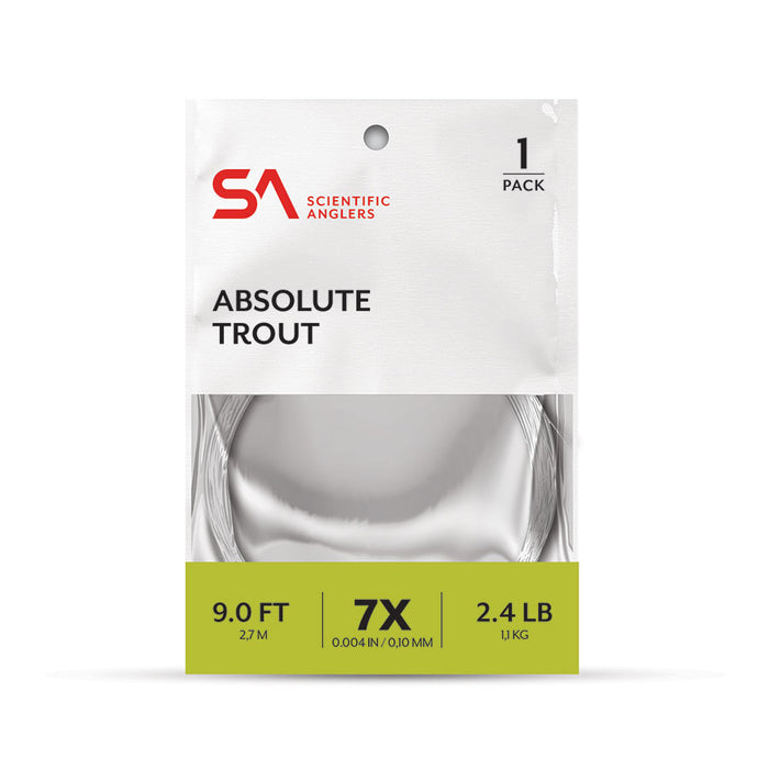 Scientific Anglers Absoute Trout Leader 1-Pack