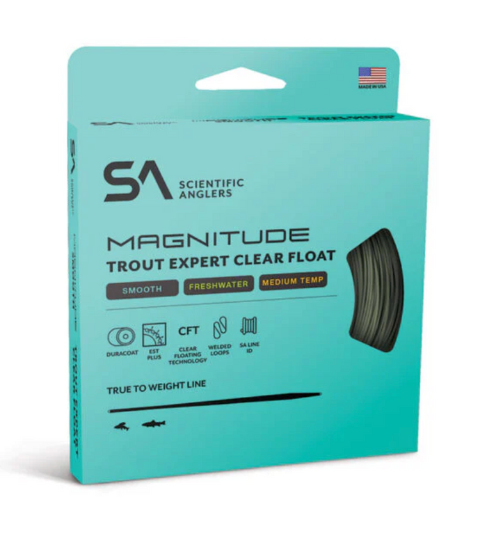 Scientific Anglers Magnitude Clear Tip Fly Line - Smooth